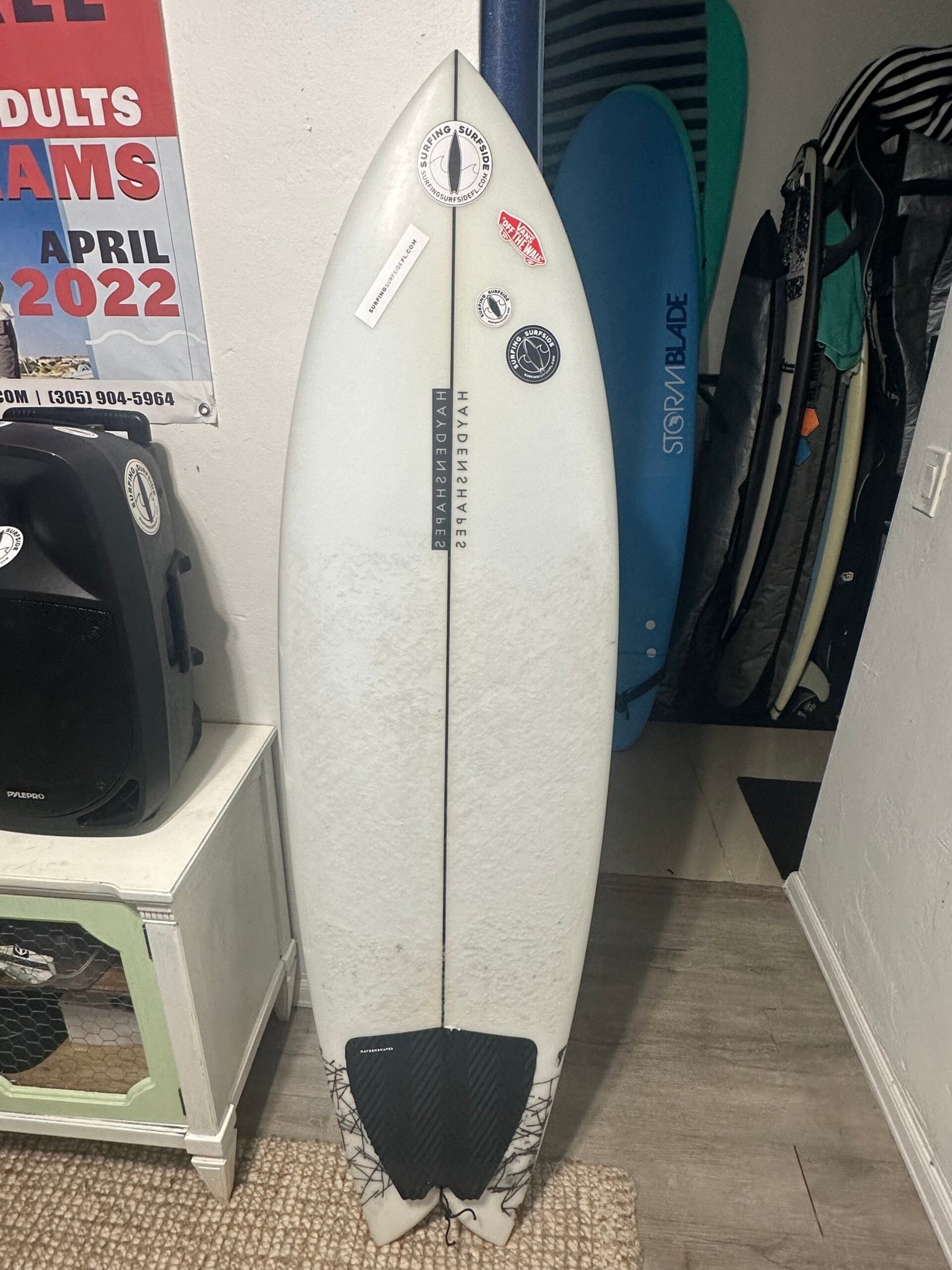Hayden Twin fin 6.0